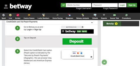 how to deposit money in betway .
